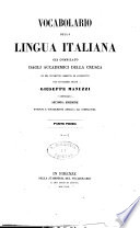 Vocabolario della lingua italiana già compilato dagli Accademici della ... - Google Sách